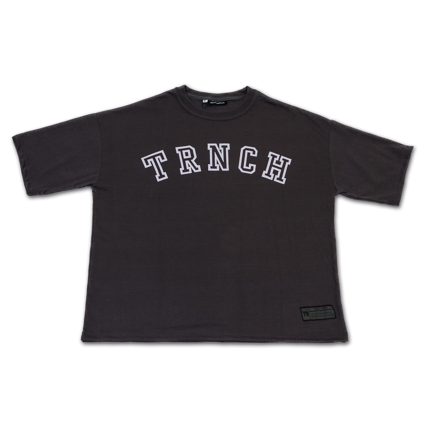 TRNCH Signature Oversized T-shirt - Charcoal