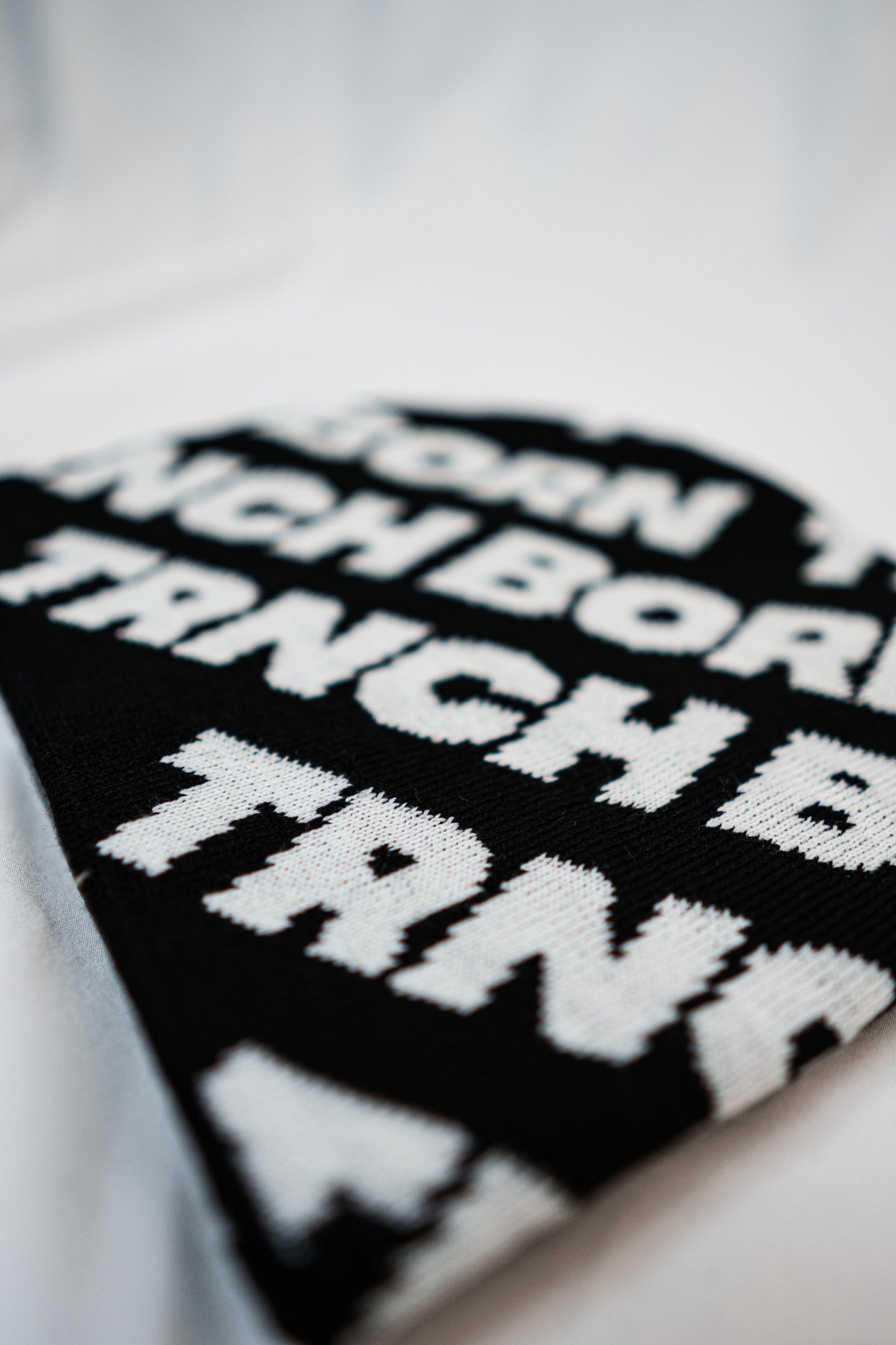 TRNCH Beanie - Black&White