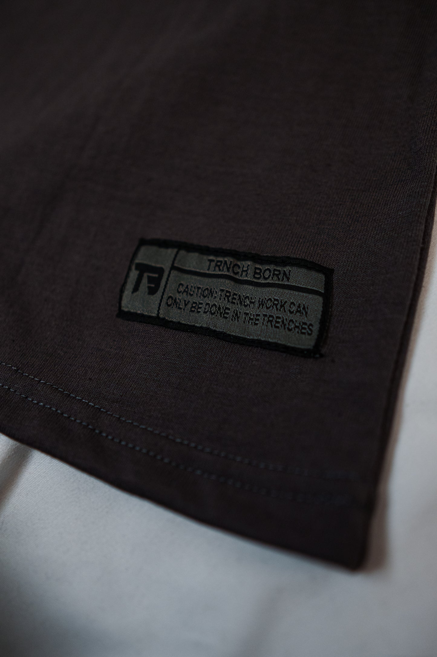 TRNCH Signature Oversized T-shirt - Charcoal
