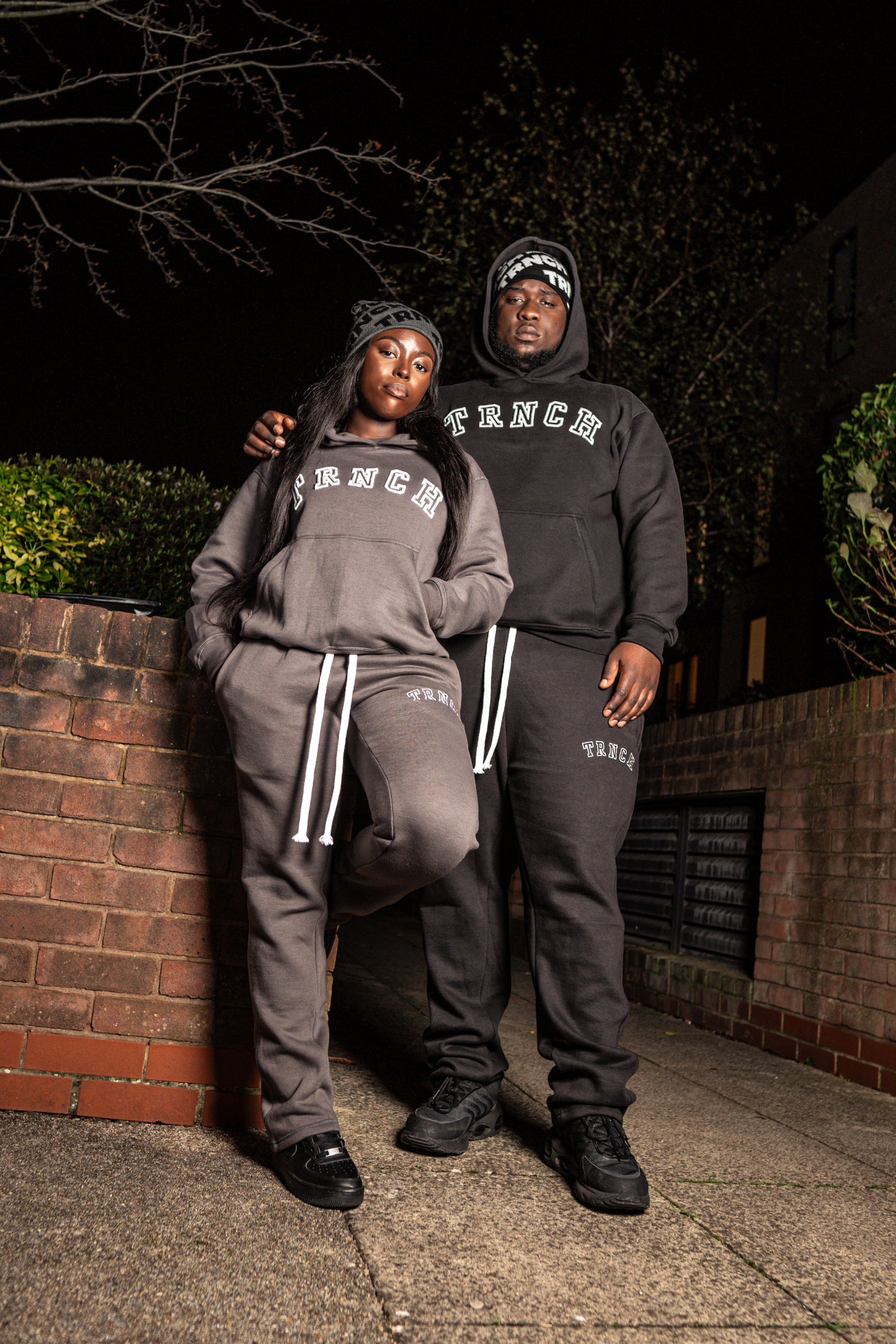 TRNCH Signature Hoodie - Charcoal