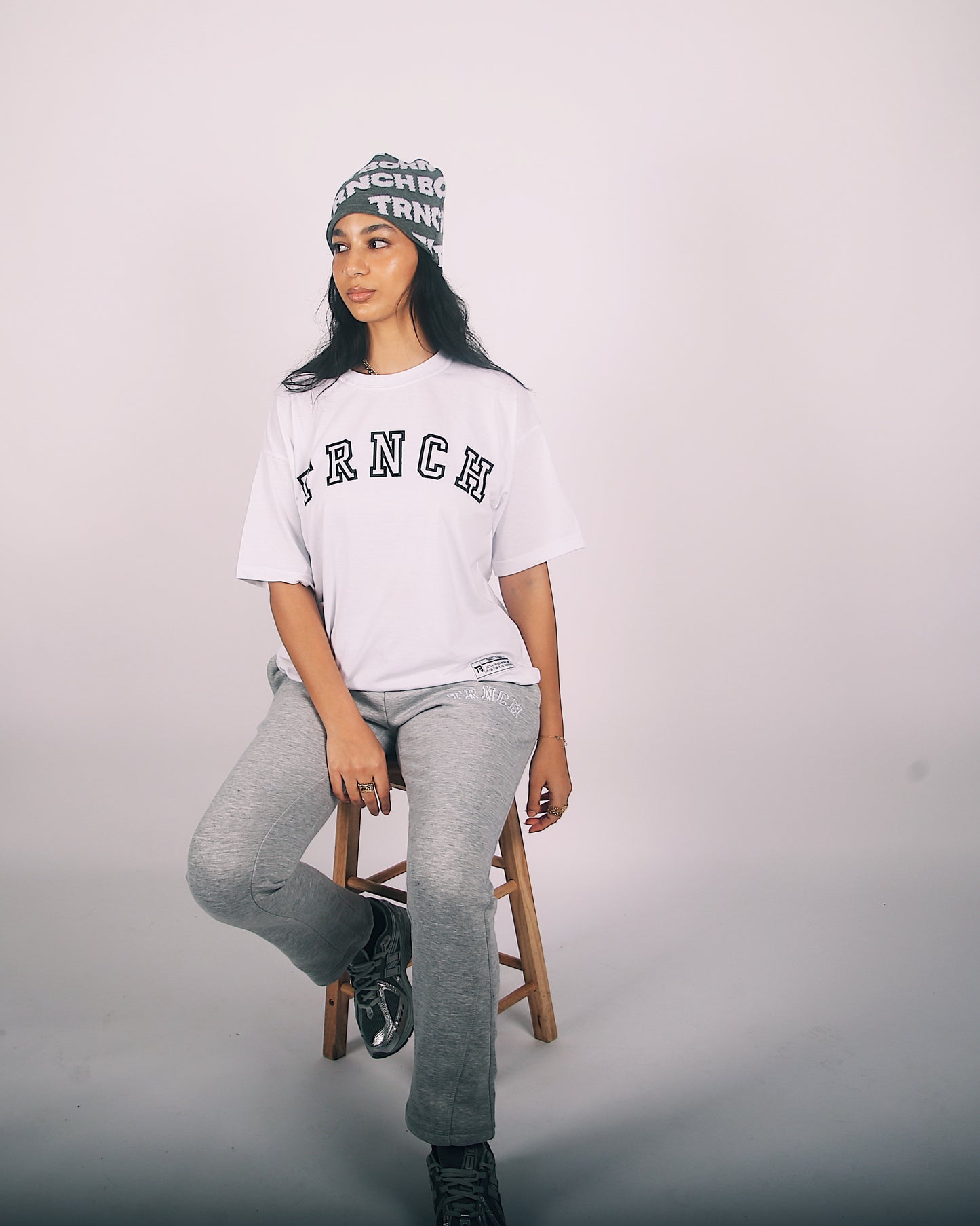 TRNCH Signature Oversized T-shirt - White