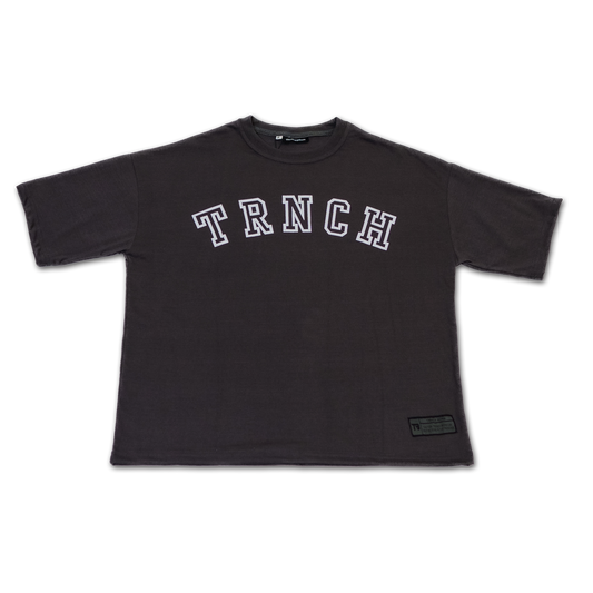 TRNCH Signature Oversized T-shirt - Charcoal