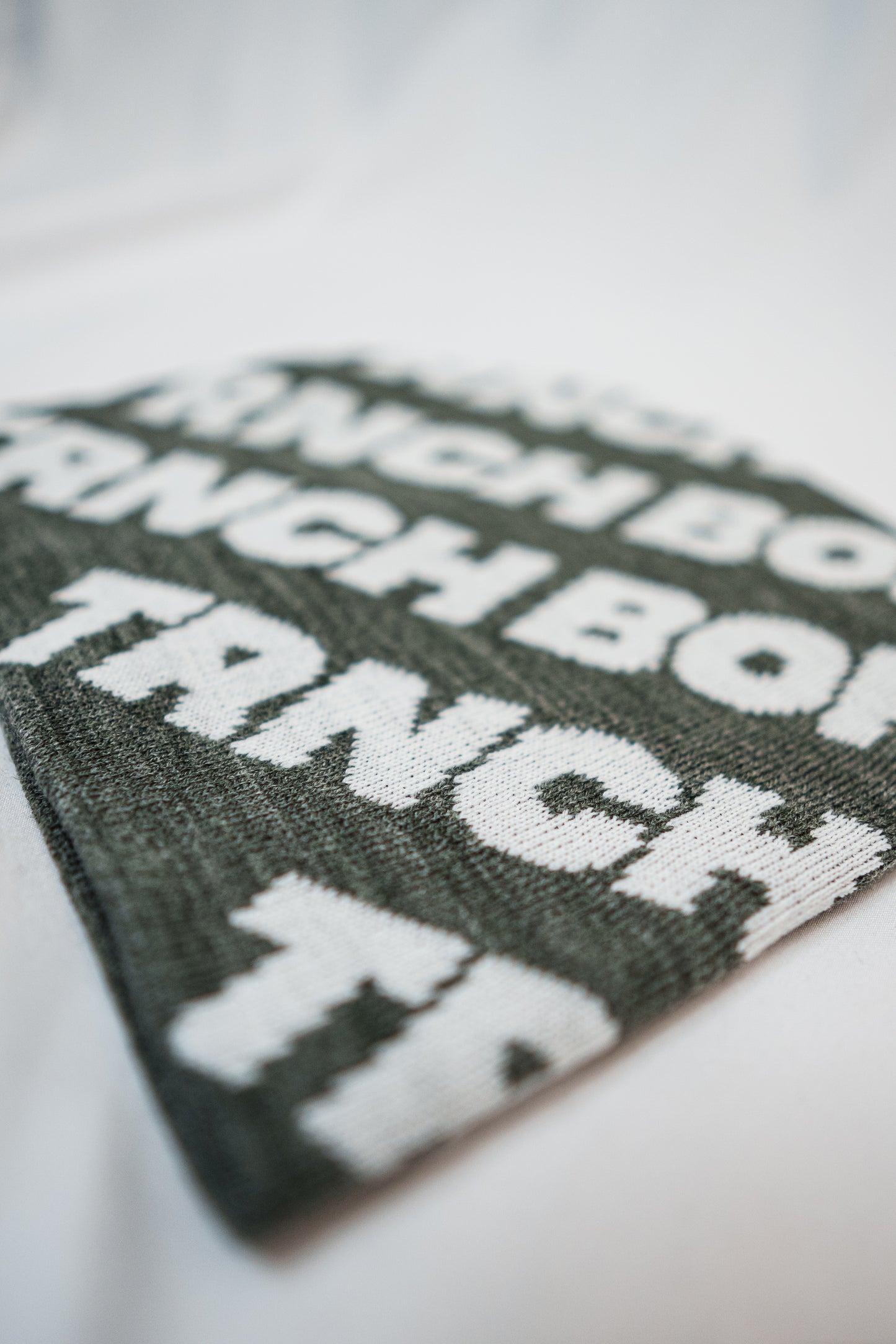 TRNCH Beanie - White&Grey