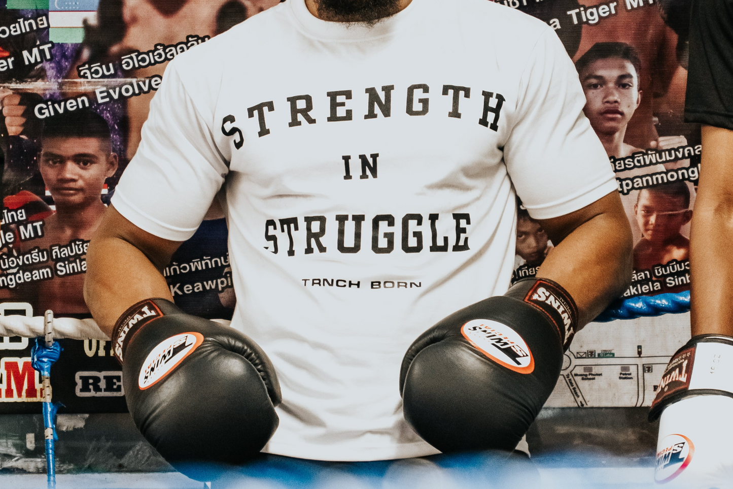 Strength in Struggle T-shirt - White